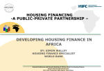 developing housing finance in africa by
