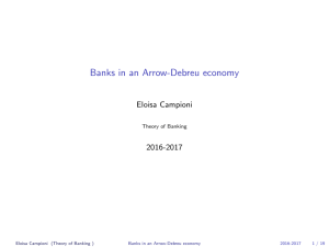 Banks in an Arrow