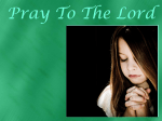 Intercessory prayer - Mobile Bible Study