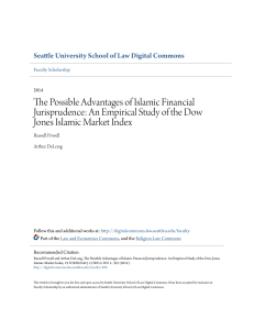 The Possible Advantages of Islamic Financial Jurisprudence: An