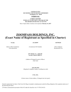 Zoompass Holdings, Inc. (Form: 8-K, Received: 02/24/2017 10:35:07)