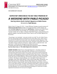 a weekend with pablo picasso