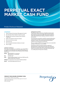 PL00142-1055_Exact Market Cash Fund PDS