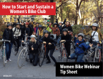 How to Start and Sustain a Women`s Bike Club