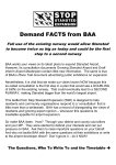 Demand the facts from BAA