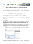 Calculating Geometry and Drainage Density