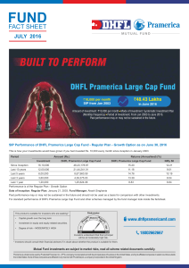DHFL Pramerica Large Cap Fund