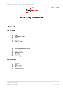 engineering specification