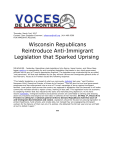 Wisconsin Republicans Reintroduce Anti