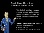 Equity Linked Debentures