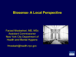 Emergency Department-Based Syndromic Surveillance in New York