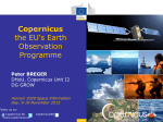 Copernicus the EU`s Earth Observation Programme