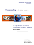 An Adjustment Assistance Program for American Workers