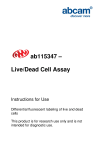 ab115347 – Live/Dead Cell Assay