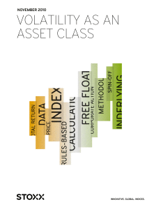 volatility as an asset class