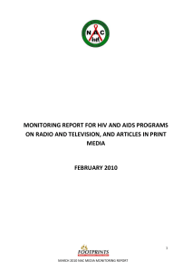 nac media monitoring report