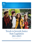 Trends in Juvenile Justice State Legislation 2011-2015