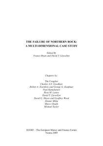 the failure of northern rock: a multi-dimensional case study