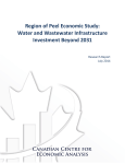 Region of Peel Economic Study: Water and Wastewater