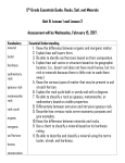 5 th Grade Essentials Guide: Rocks, Soil, and Minerals Unit 6