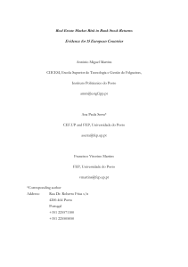 Real Estate Market Risk in Bank Stock Returns: Evidence for 15