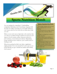 Sports Nutrition Month