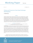 Working Paper 12-15: Choice and Coercion in East Asian Exchange