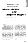 Nicolás Guillén and Langston Hughes