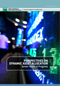 perspectives on dynamic asset allocation
