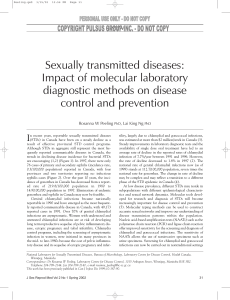 Sexually transmitted diseases: Impact of molecular