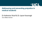 Addressing and preventing prejudice in medical students