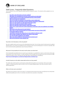 Yield Curves - Bank of England