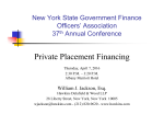 Private Placement Financing