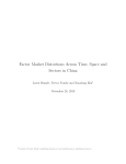 Factor Market Distortions Across Time, Space and Sectors in China