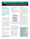 T-Check: Low-Cost Approach to Technology Evaluation