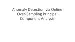 Anomaly Detection via Online Over-Sampling Principal Component