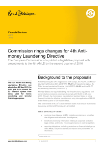 Commission rings changes for 4th Anti- money