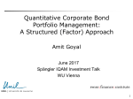 Quantitative Corporate Bond Portfolio Management: A Structured