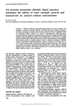 An isotonic potassium chloride liquid junction minimises