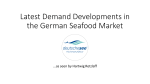 Latest Demand Developments in the German Seafood Market