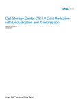 Dell Storage Center OS 7.0 Data Reduction with