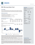 RBC Microcap Value Fund - RBC Global Asset Management