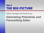 Sales forecasting