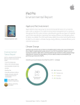 iPad Pro Environmental Report