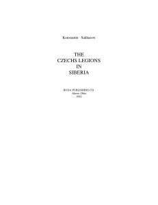 the czechs legions in siberia - Corvinus Library