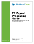 EP Payroll Processing Guide