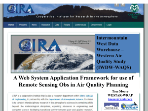 WRAP 2014-18 Integrated Work Plan