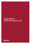 Case Study NOW:Pensions Ltd
