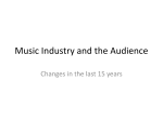 Music Industry and the Audience