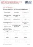 Learner Resource 1: Communicable and non